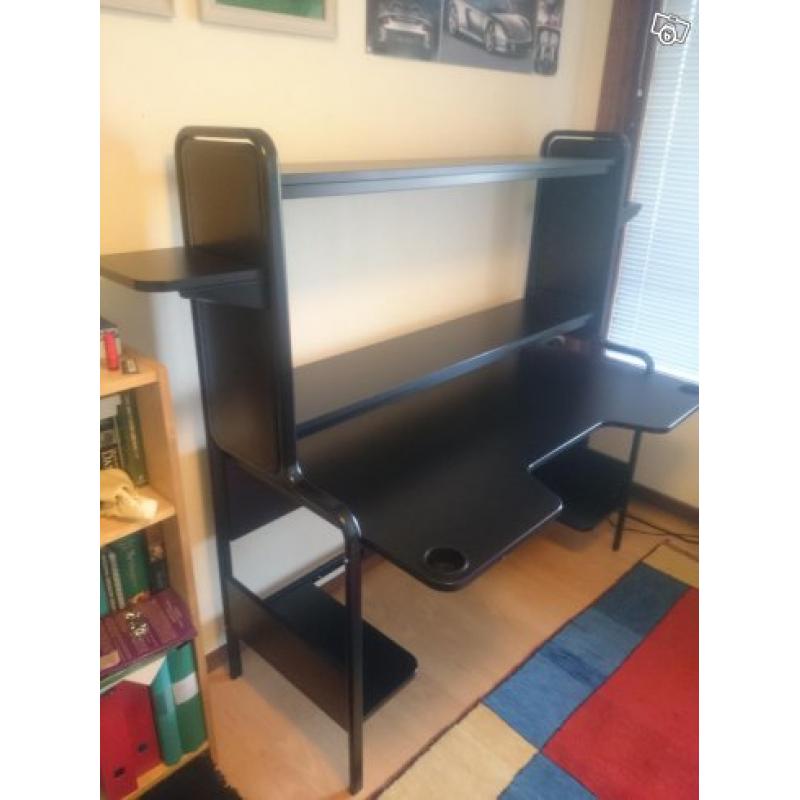 IKEA Fredde-arbetsplats Svart