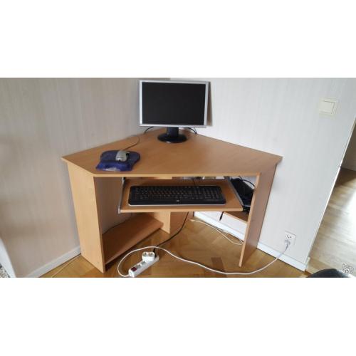 Hörn skrivbord 2 delar