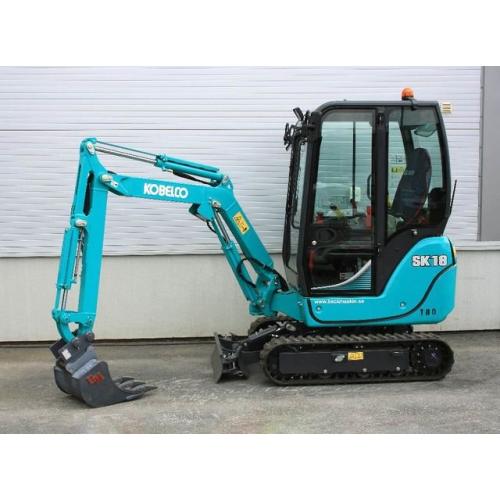 Kobelco SK18 halva priset på släp!