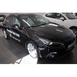 Mazda 3 OPTIMUM 150 HK SÄKERHETSPKT OFF-WHITE -16