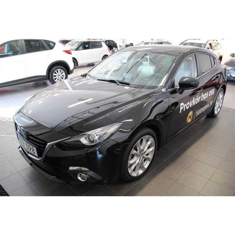 Mazda 3 OPTIMUM 150 HK SÄKERHETSPKT OFF-WHITE -16