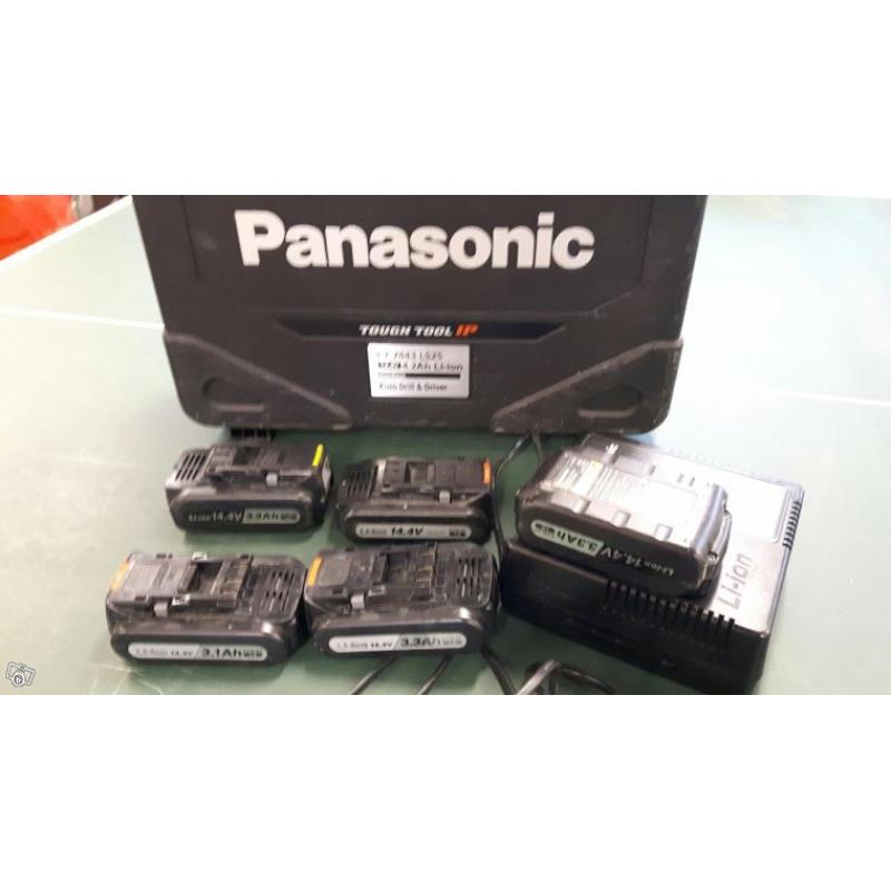 Li-ion batterier till Panasonic skruvdragare