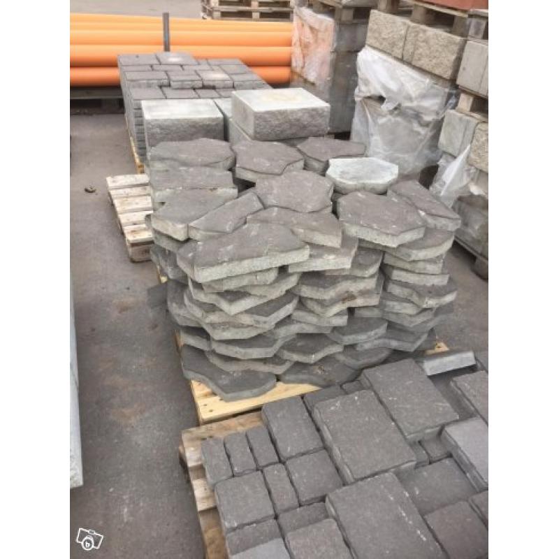Granitblocksteg, marksten & mursten -30%
